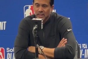 附加赛淘汰热火！大批黄蜂球迷走上街头庆祝！